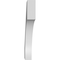 Ekena Millwork 3 1/2-in. W x 28-in. D x 28-in. H Westlake Architectural Grade PVC Knee Brace BRCP035X28X28WTL - alternate 3